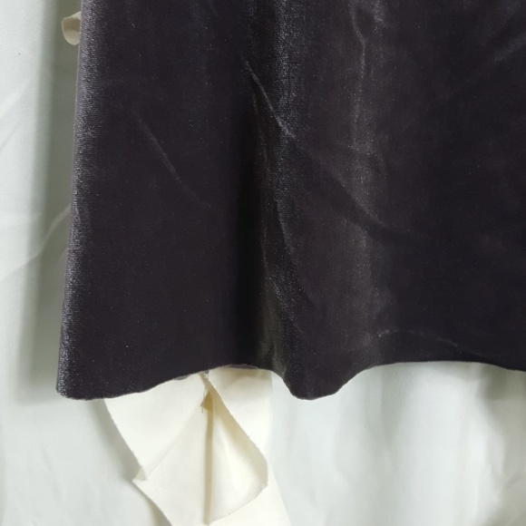 Bailey 44 velvet tank top rouche top flowy hem - Picture 3 of 6